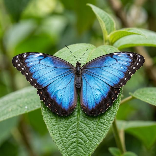 Butterfly with symmetry